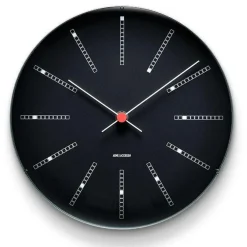 Bankers Wall Clock Black, 290 mm
