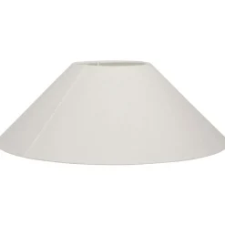 Basic Flat Lampshade White, 42 cm