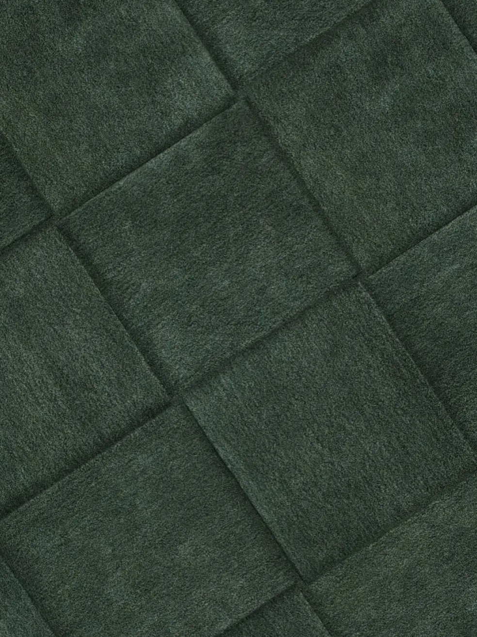 Basket Rug Green, 245x300 cm