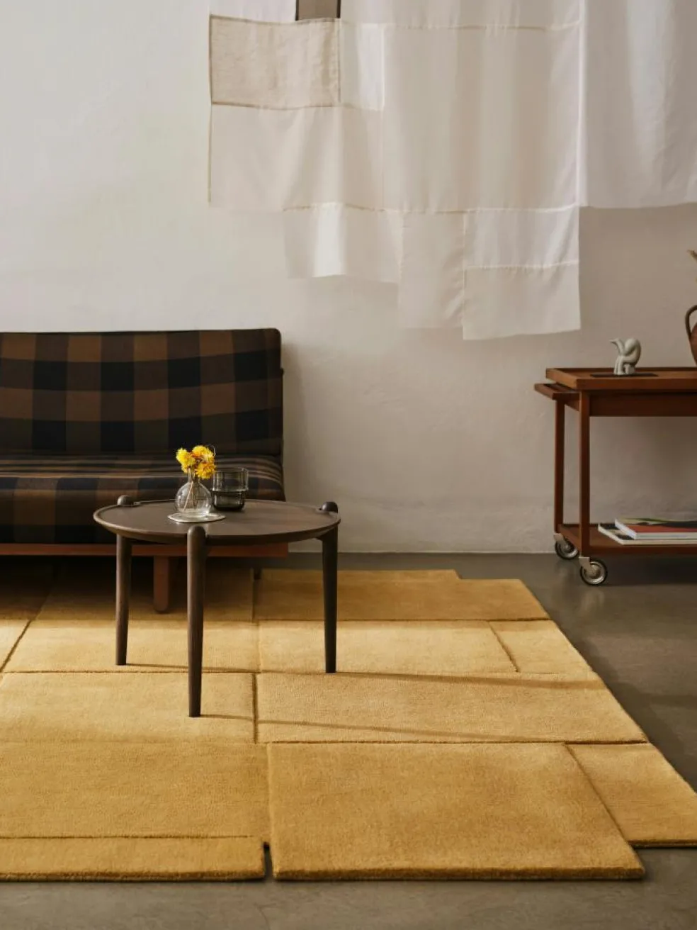 Basket Rug Green, 245x300 cm