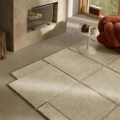 Basket Rug Green, 245x300 cm