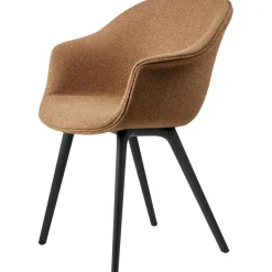 Bat Dining Chair Upholstered / Plastic Base, Remix 3 233