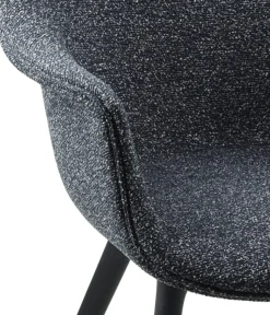 Bat Dining Chair Upholstered / Plastic Base, Remix 3 233