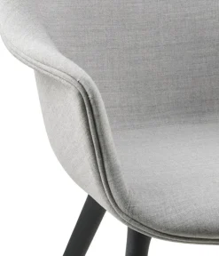 Bat Dining Chair Upholstered / Plastic Base, Remix 3 233