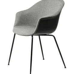Bat Dining Chair Upholstered Front / Conical Base, Remix 3 152