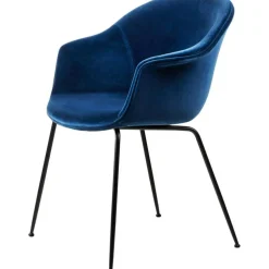 Bat Dining Chair Upholstered / Conical Base, Remix 3 123