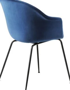 Bat Dining Chair Upholstered / Conical Base, Remix 3 123