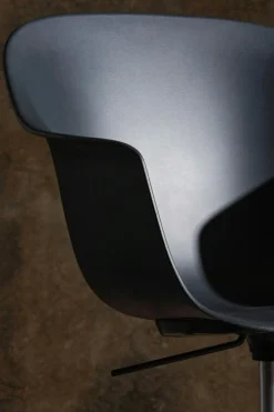 Bat Swivel Chair Upholstered Front, Dandy 905