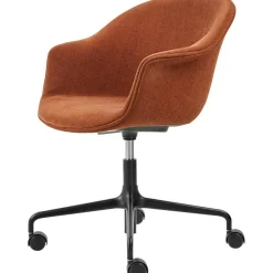 Bat Swivel Chair Upholstered Front, Dandy 905