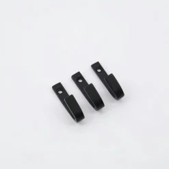 Bath Hooks 5 cm 3-pack, Black