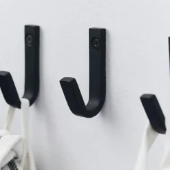 Bath Hooks 5 cm 3-pack, Black