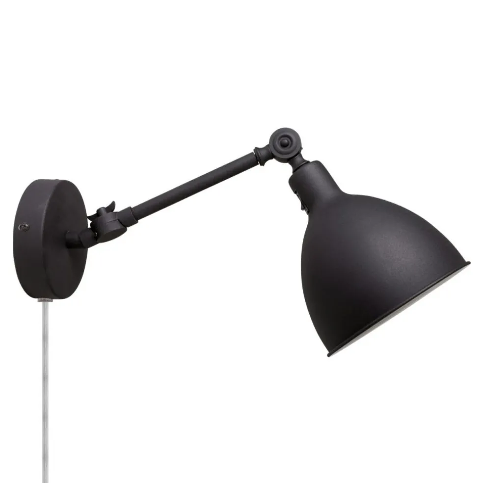 Bazar Mini Wall Lamp, Black