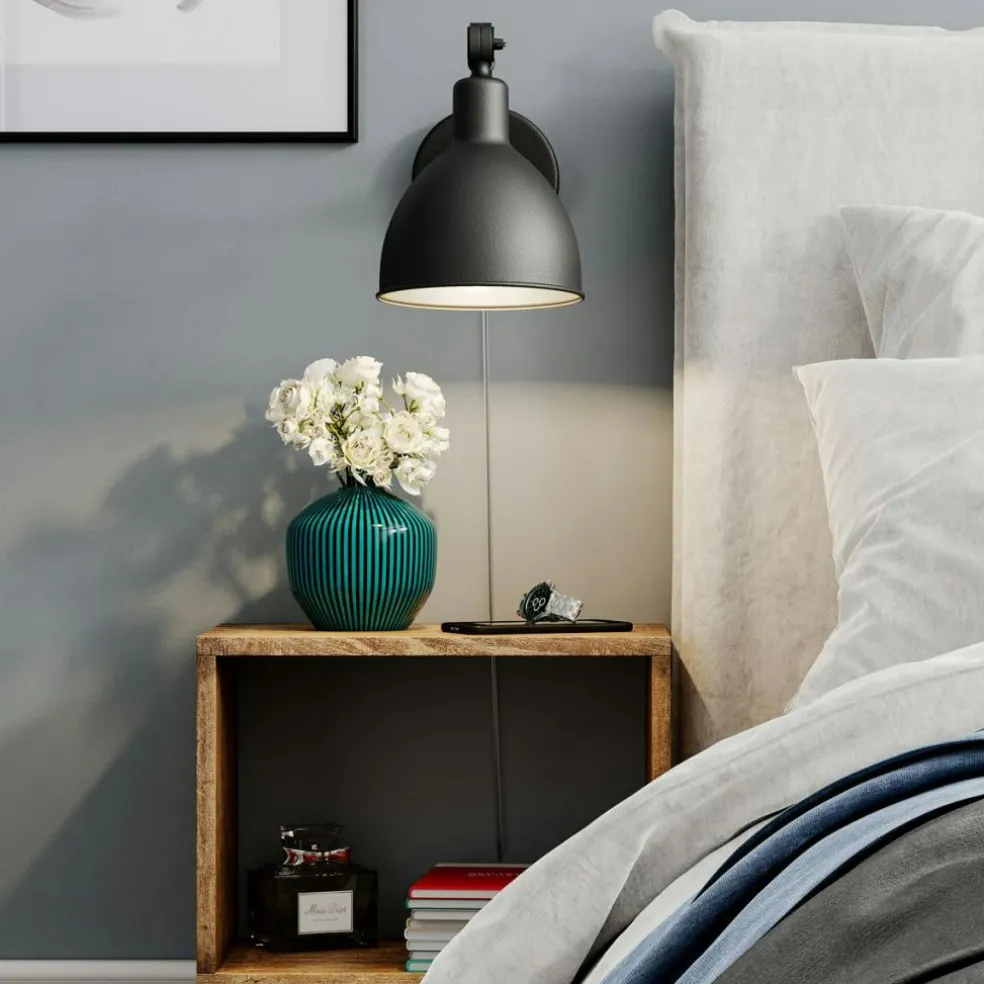 Bazar Mini Wall Lamp, Black