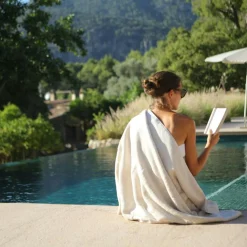 Beach Towel 85x160 cm, North Sea Blue