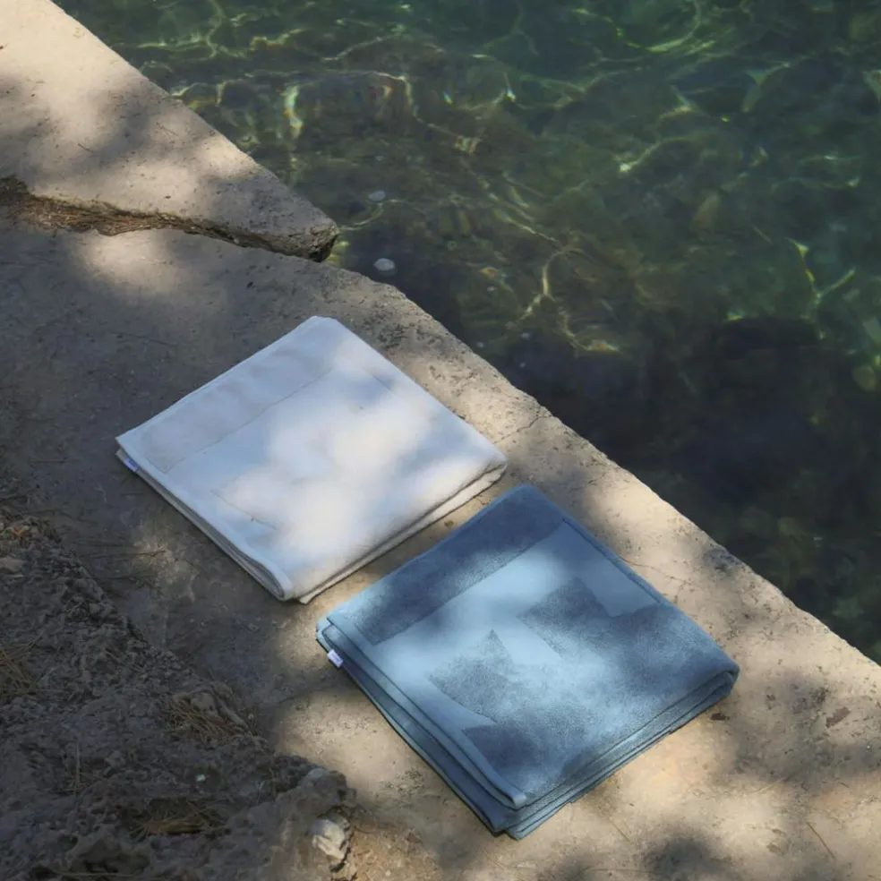 Beach Towel 85x160 cm, North Sea Blue