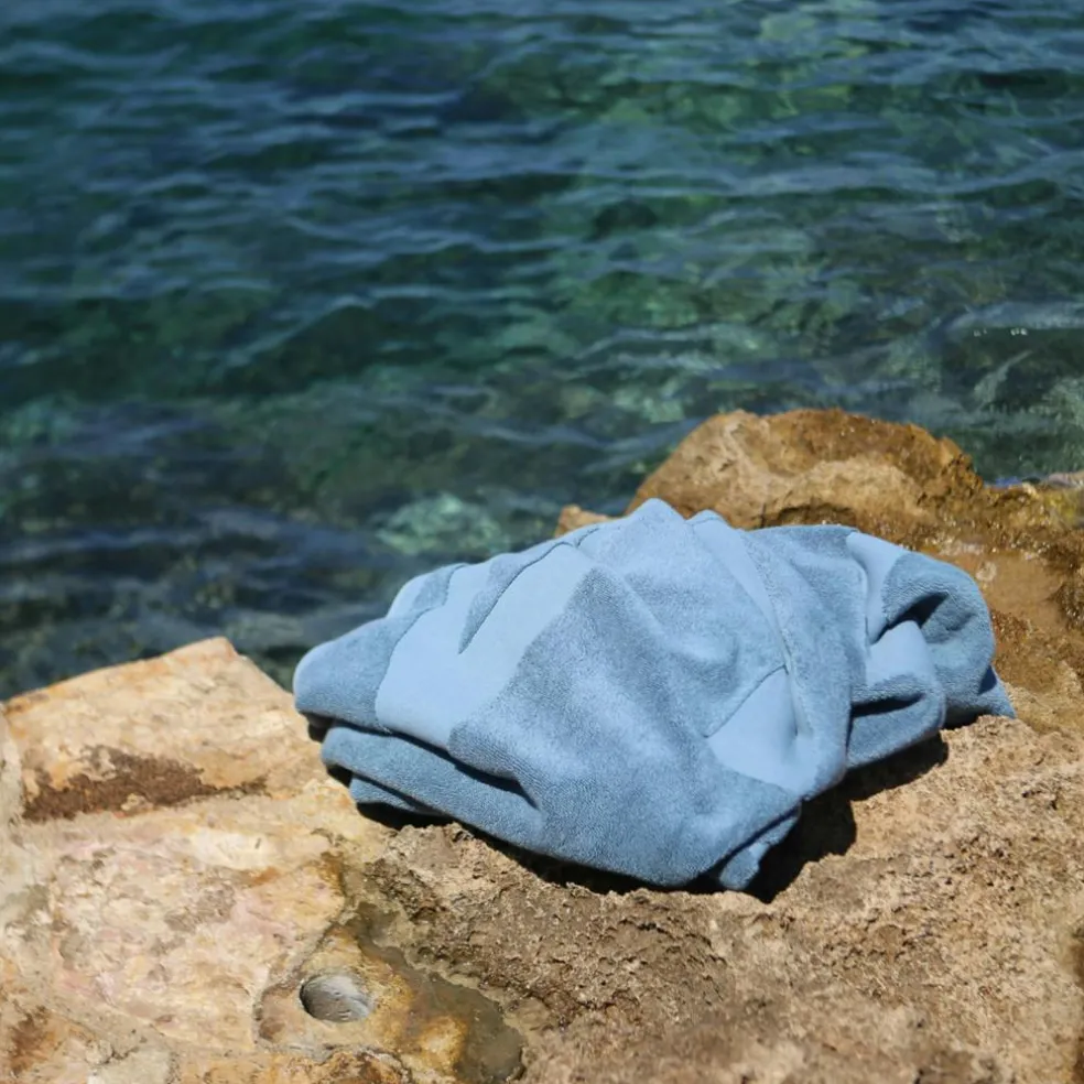 Beach Towel 85x160 cm, North Sea Blue