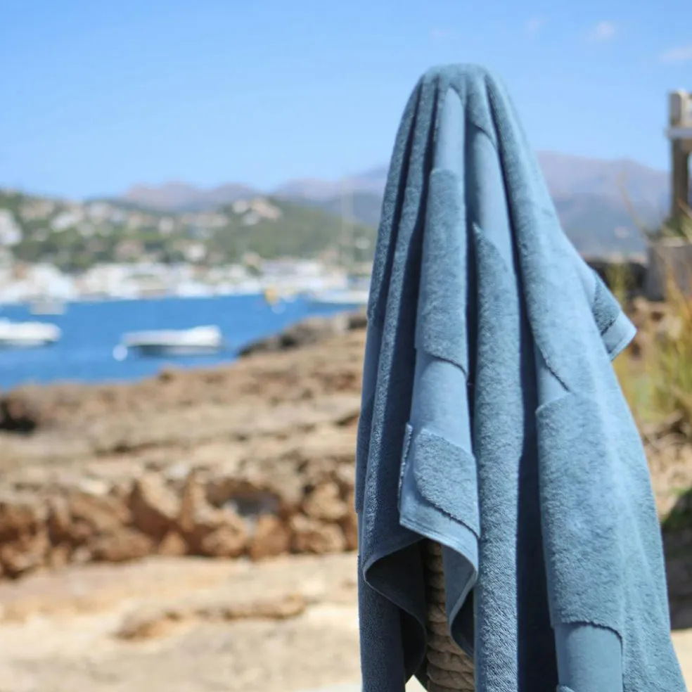 Beach Towel 85x160 cm, North Sea Blue