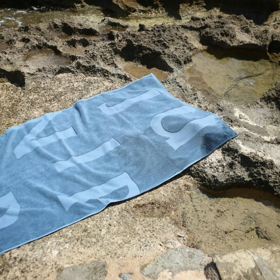 Beach Towel 85x160 cm, North Sea Blue