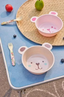 Bear Bowl Melamine 50 cl, Brown
