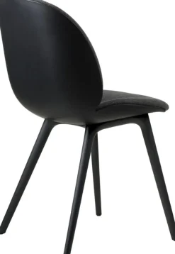 Beetle Chair Upholstered Front / Plastic Base, Plain 0023