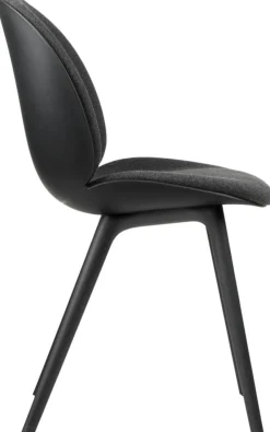 Beetle Chair Upholstered Front / Plastic Base, Plain 0023