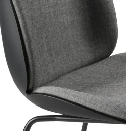 Beetle Chair Upholstered Front / Conical Base, Remix 3 152