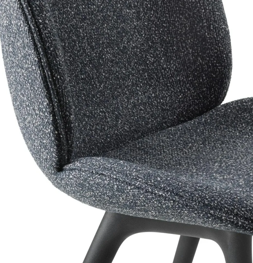 Beetle Chair Upholstered / Plastic Base, Remix 3 123