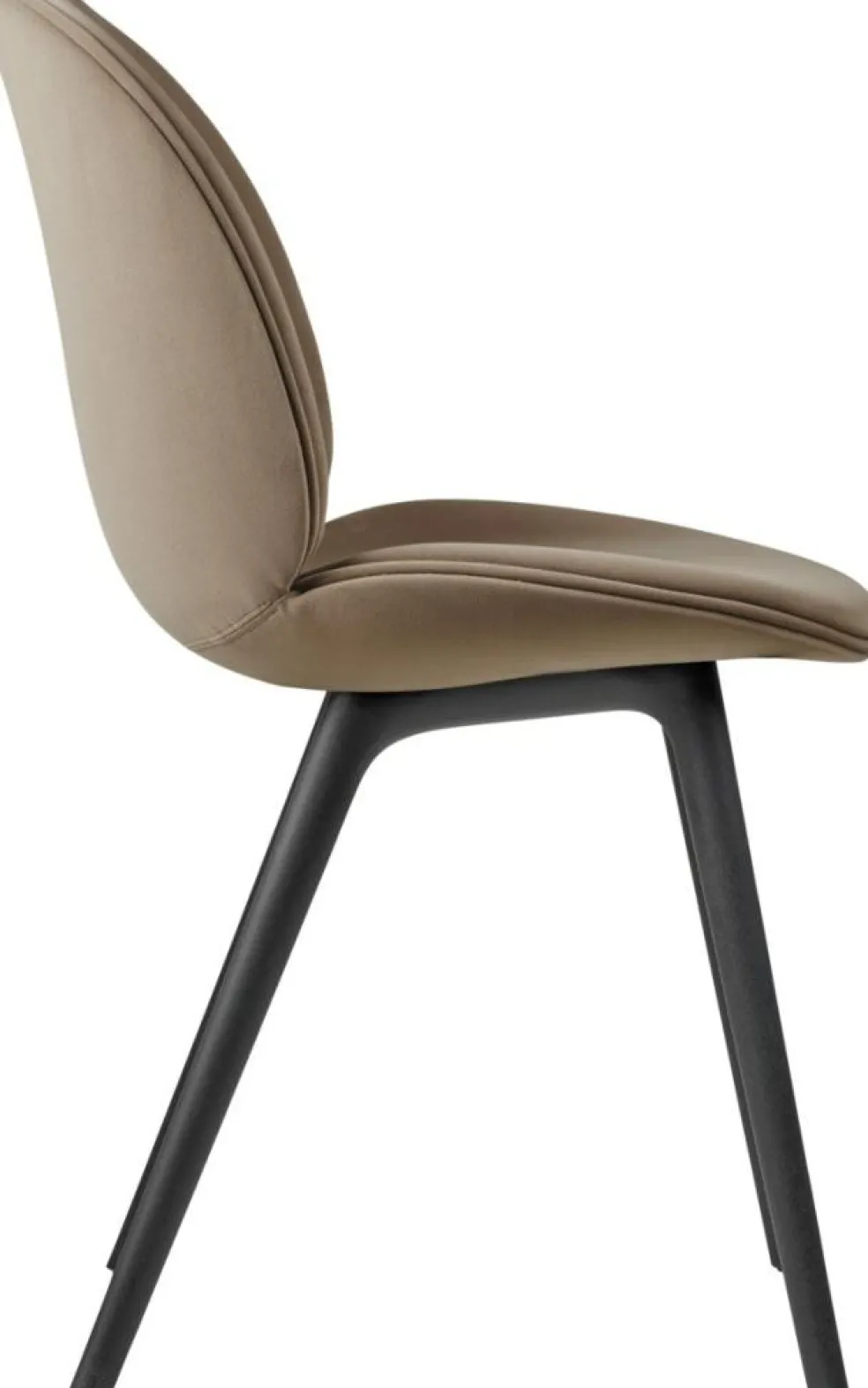 Beetle Chair Upholstered / Plastic Base, Remix 3 123