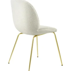 Beetle Dining Chair, Brass, PG2, Li.Bouclé 003