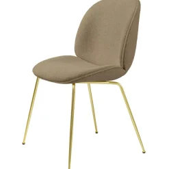 Beetle Dining Chair, Brass, PG2, Li.Bouclé 003