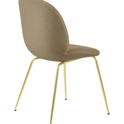 Beetle Dining Chair, Brass, PG2, Li.Bouclé 003