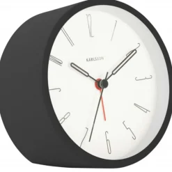 Belle Numbers Alarm Clock, White