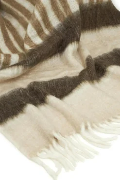 Bello Plaid 130x170 cm, Brown/Beige