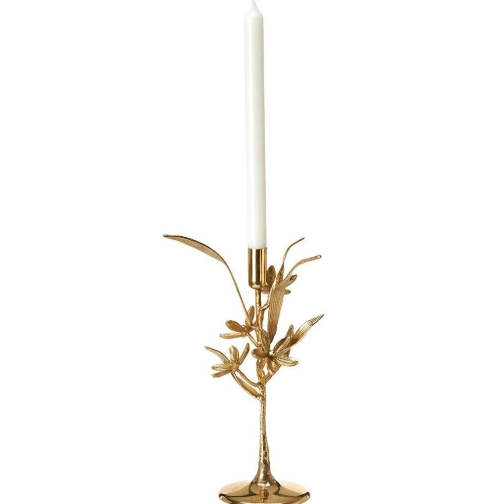 Bergamot Candle Holder 31 cm, Gold