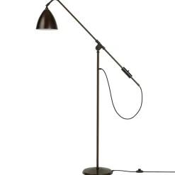 Bestlite BL4 M Floor Lamp, Black Brass/Black Brass