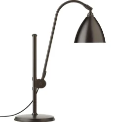 Bestlite BL1 Table Lamp, Black Brass/Classic White