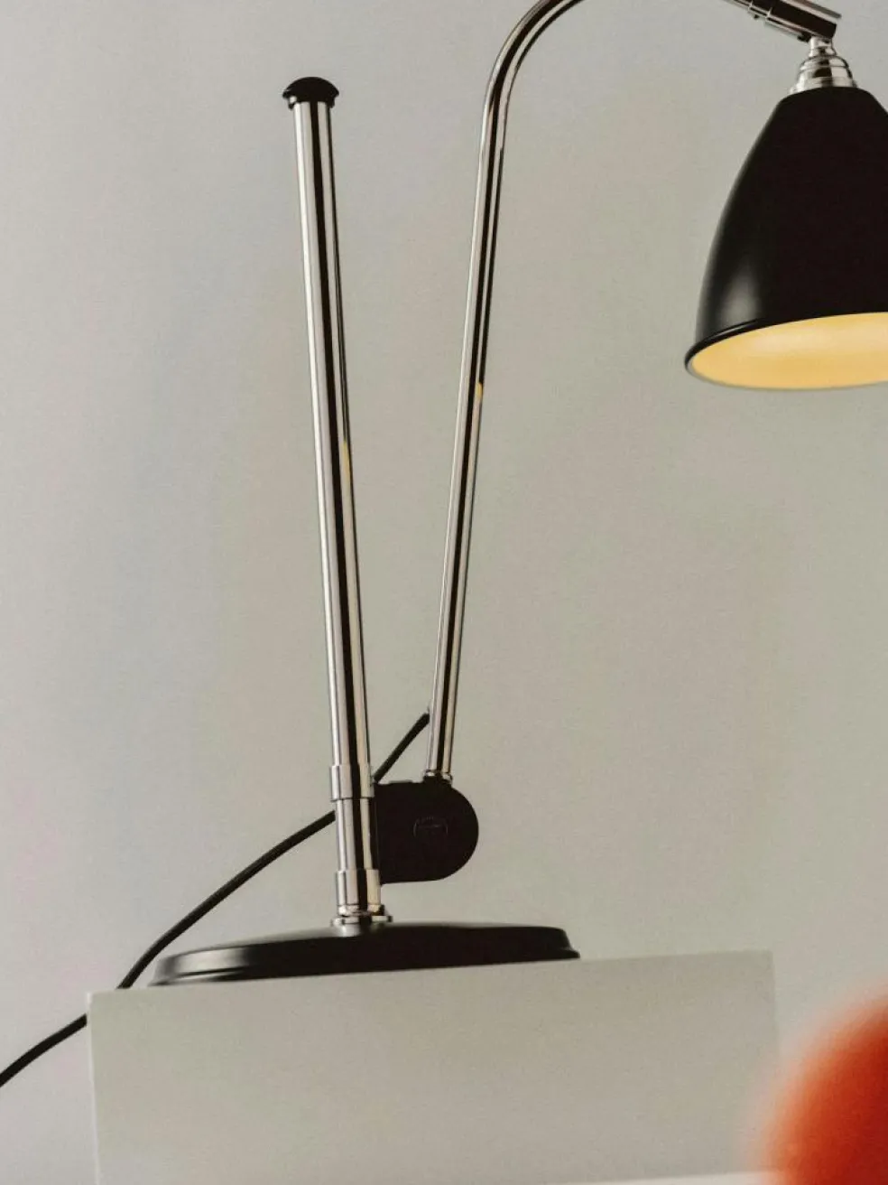 Bestlite BL1 Table Lamp, Chrome/Black