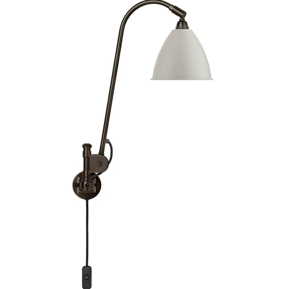 Bestlite BL6 Wall Lamp, Black Brass/Black Brass