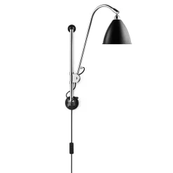Bestlite BL5 Wall Lamp, Chrome/Black