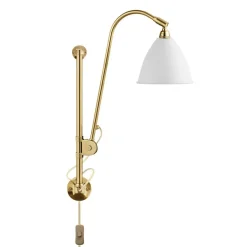 Bestlite BL5 Wall Lamp, Chrome/Black