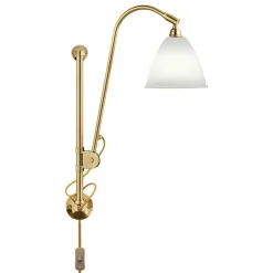 Bestlite BL5 Wall Lamp, Chrome/Black