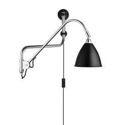 Bestlite BL10 Wall Lamp, Chrome/White