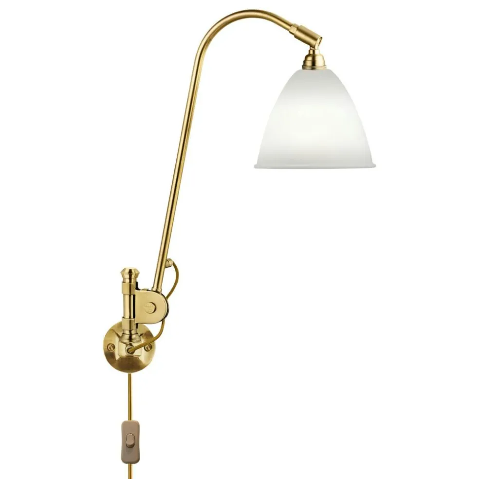 Bestlite BL6 Wall Lamp, Chrome/Black