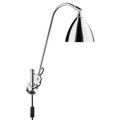 Bestlite BL6 Wall Lamp, Chrome/Black