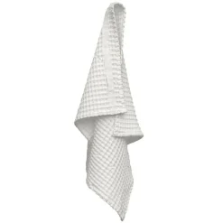 Big Waffle Hand Towel, Natural White