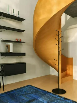 Bill Coat Rack Floor, Black