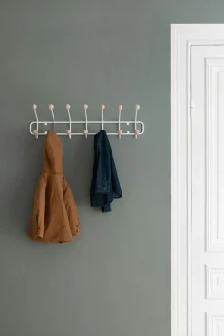 Bill Horizontal Coat Rack S, Pigeon Blue