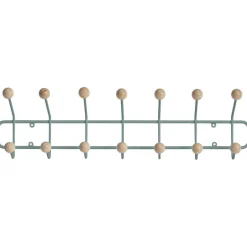 Bill Horizontal Coat Rack S, Pigeon Blue