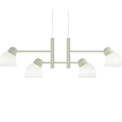 Bird Pendant Linear 119 cm, Opal / Sand