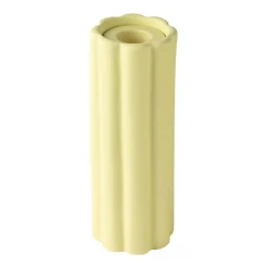 Birgit Vase / Candlestick 17 cm, Pale Yellow
